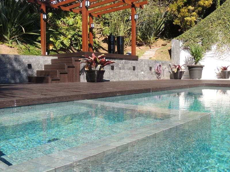 Deck de piscina